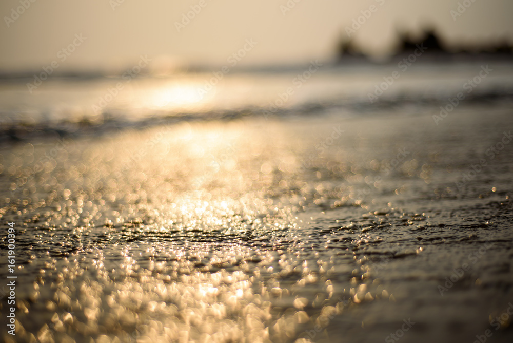 Abstract blur background, on the beach Abstract blur background, on the beach
