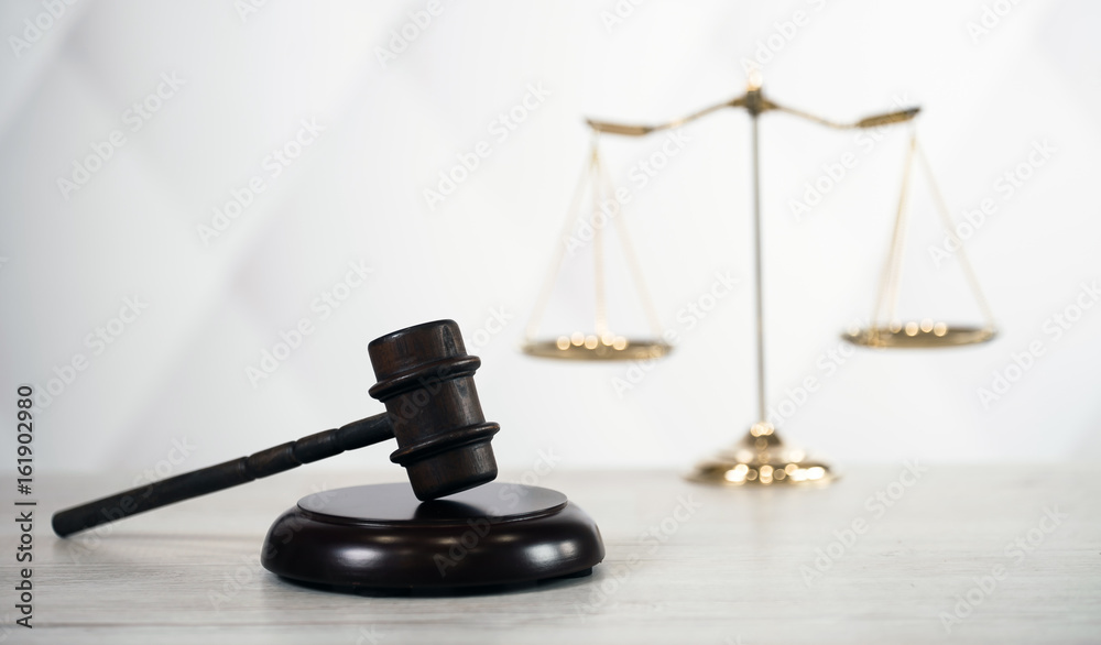 Law Composition on bright background Law Composition on bright background
