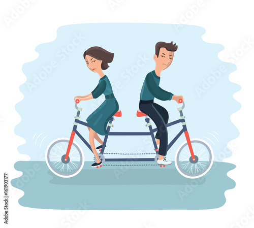1080270 Newlyweds on bike bed. Married couple