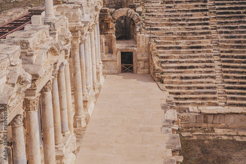 Fototapeta premium Ancient city at summer day