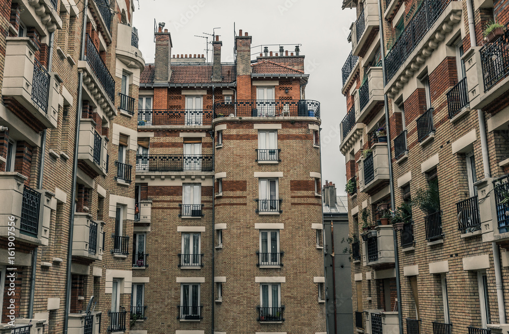 French Apartment Block