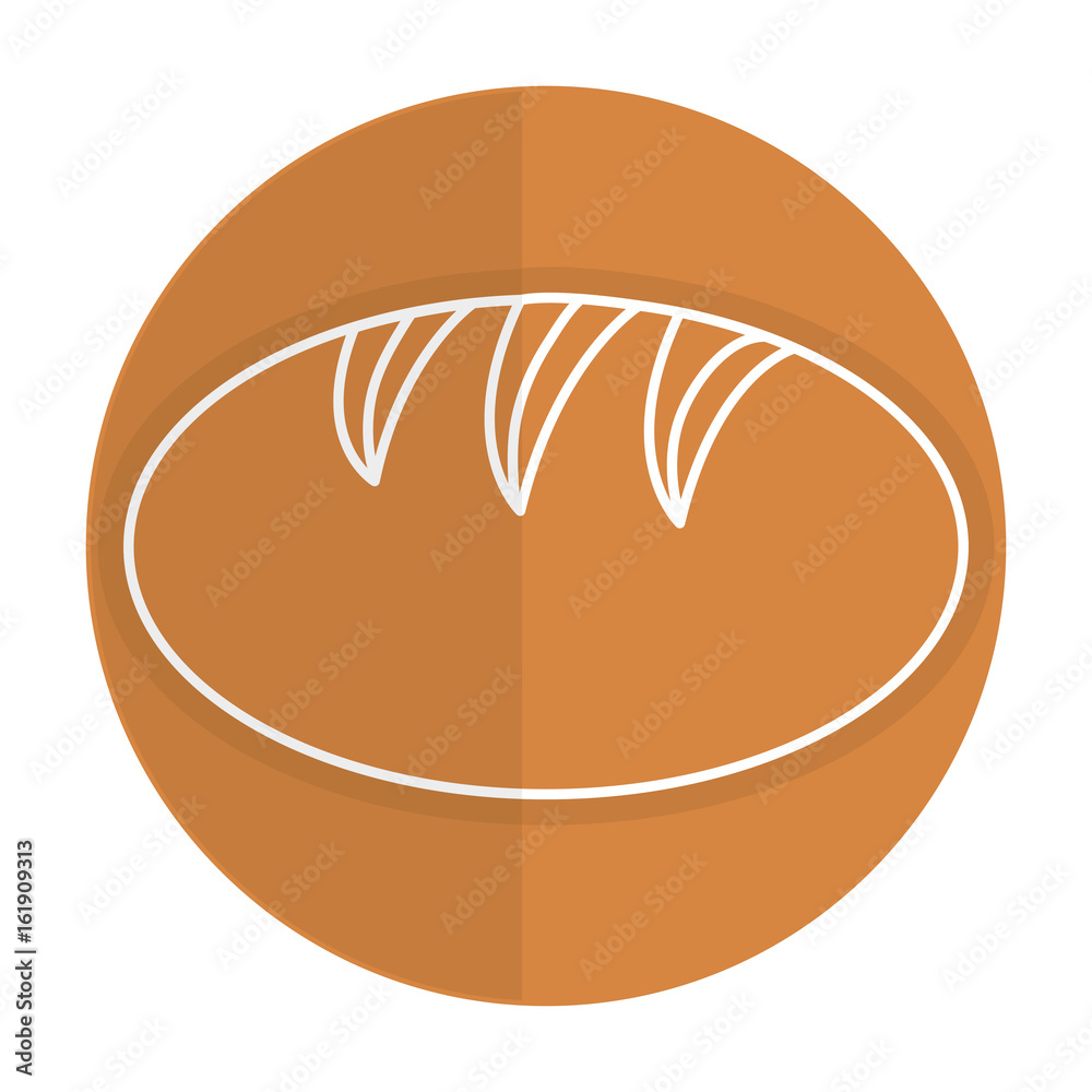 delicious bread isolated icon vector illustration design delicious bread isolated icon vector illustration design