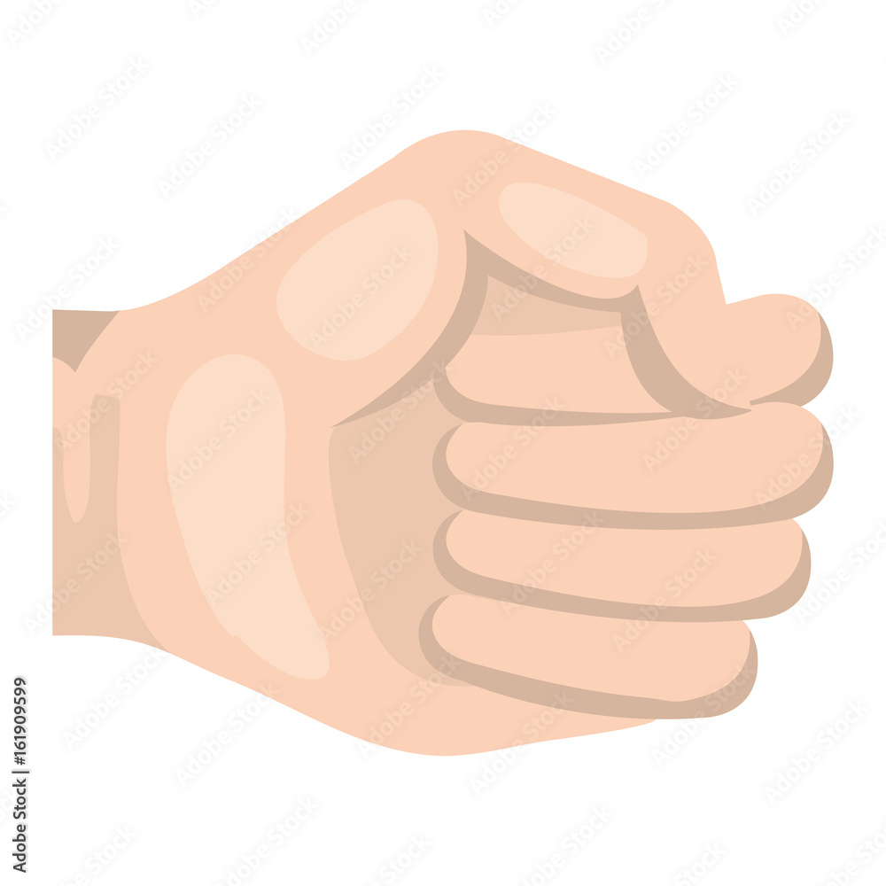 hand human fist icon vector illustration design hand human fist icon vector illustration design