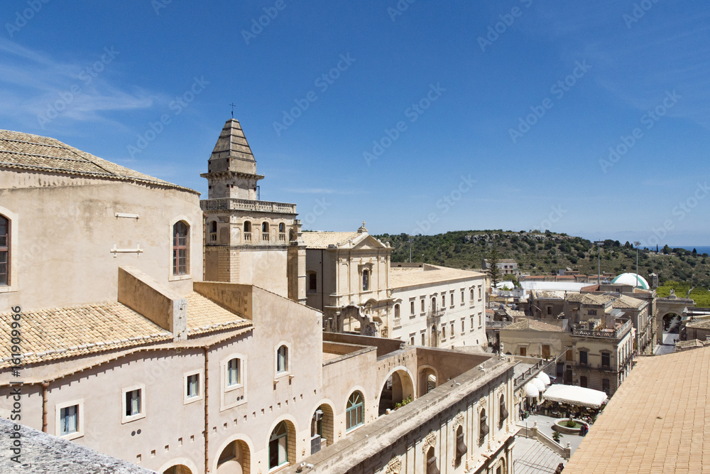 old town baroque Noto