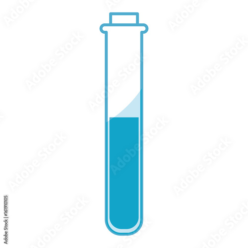tube test isolated icon vector illustration design