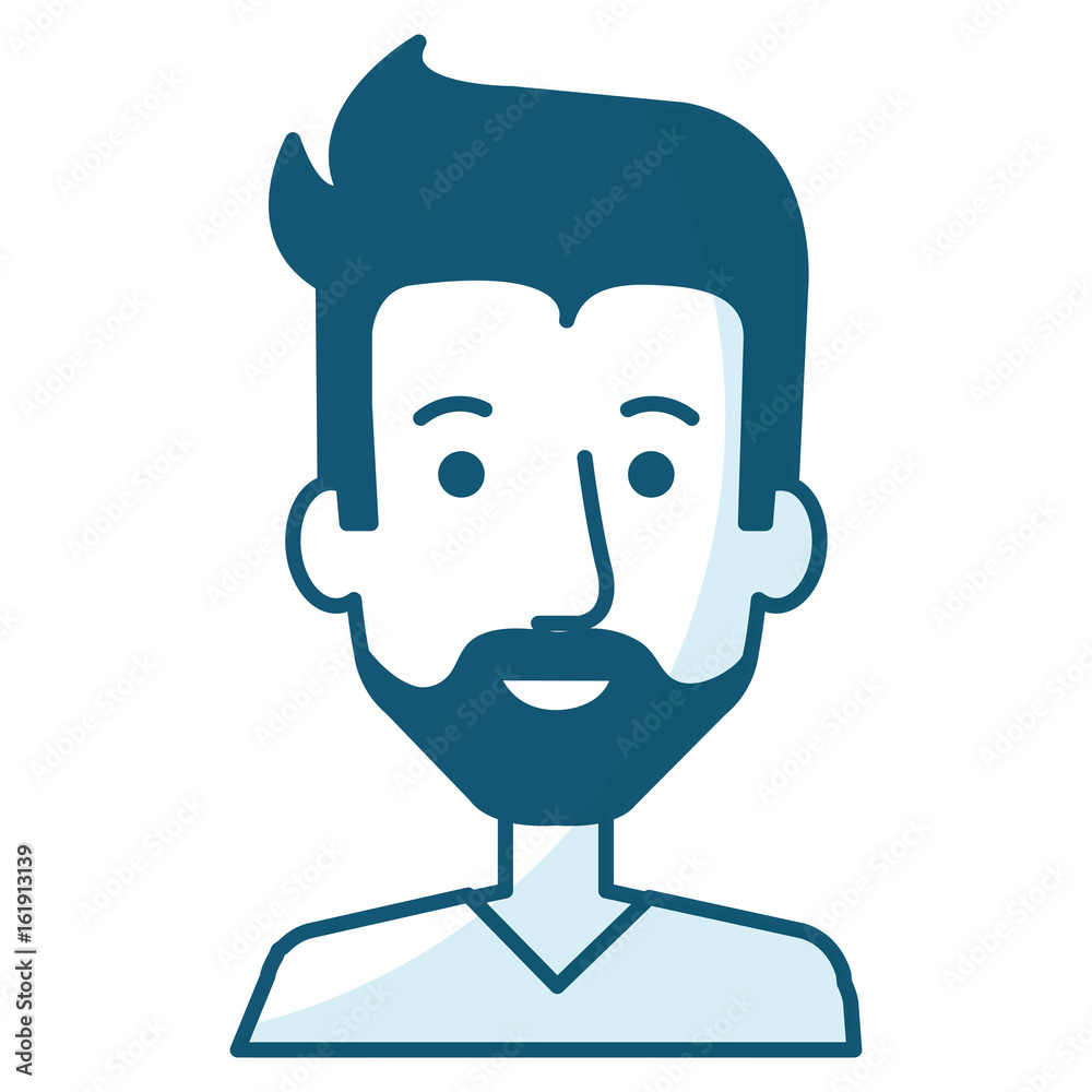 young man avatar character vector illustration design young man avatar character vector illustration design
