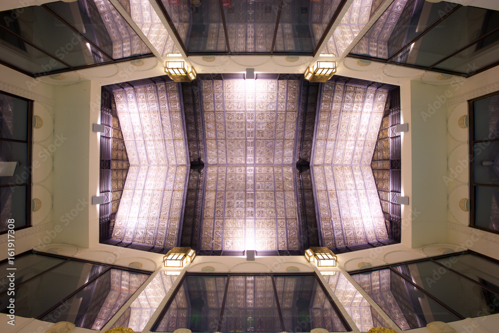 Obraz premium rokoko dach