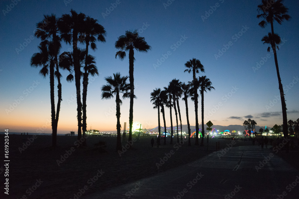 Santa Monica at Sunset