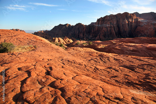 Red rock landscape of Snow Canyon Utah