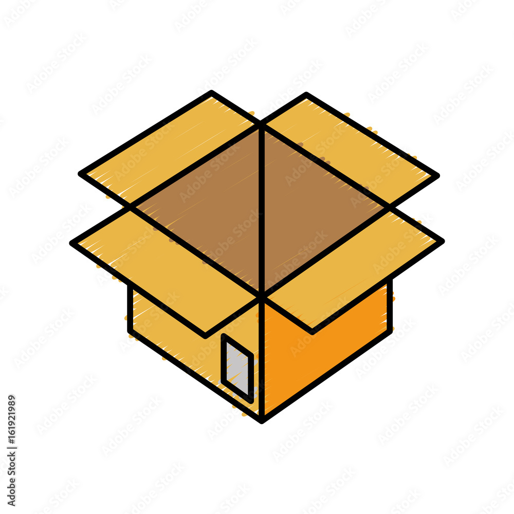 carton box icon over white background colorful design vector illustration carton box icon over white background colorful design vector illustration