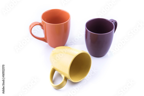 Isolated Three Colour Mug