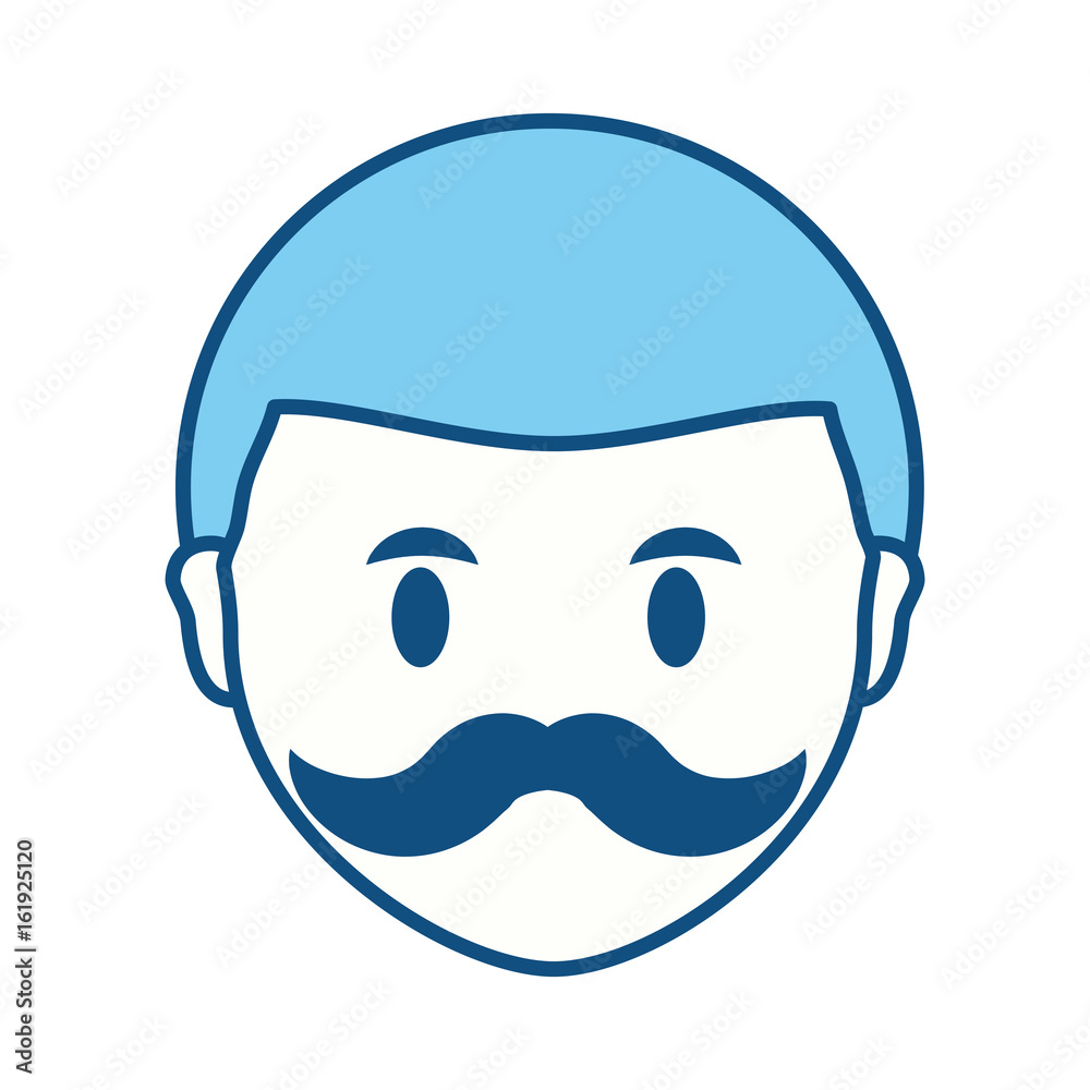 Man faceless head icon vector illustration graphic design Man faceless head icon vector illustration graphic design