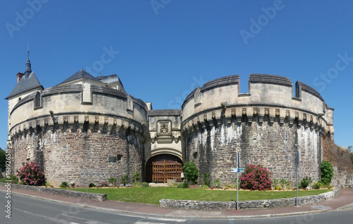 The castle of Ancenis, Loire Atlantique departement, France