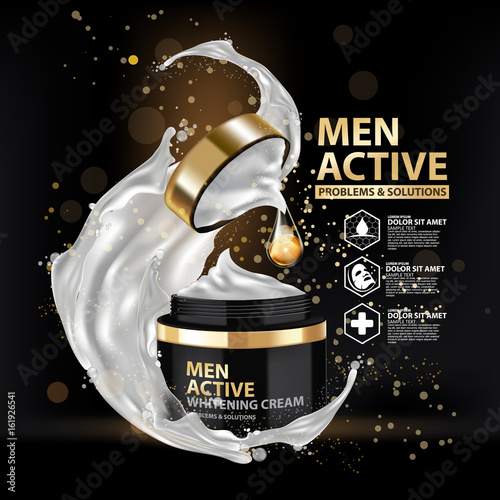 Whitening Cream collagen solution Skin Care Cosmetic.