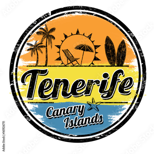 Tenerife sign or stamp