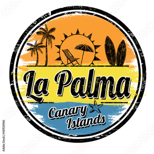 La Palma sign or stamp