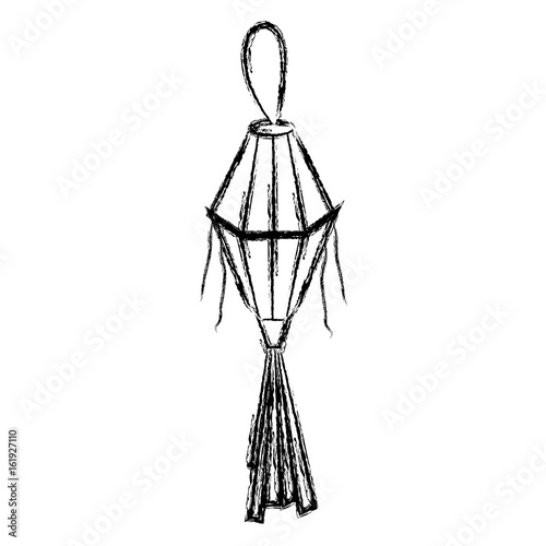 party pinata isolated icon vector illustration design