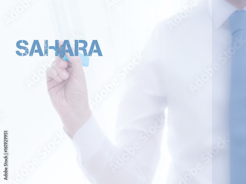 Bild auf Leinwand Sahara