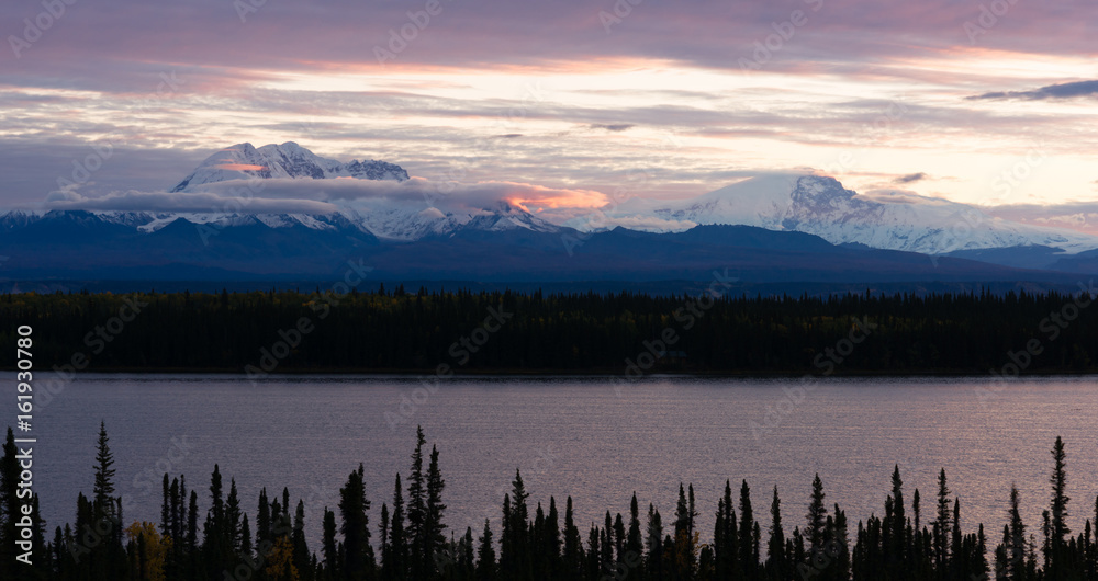 Mt Blackburn Willow Lake Wrangell-St Elias National Park