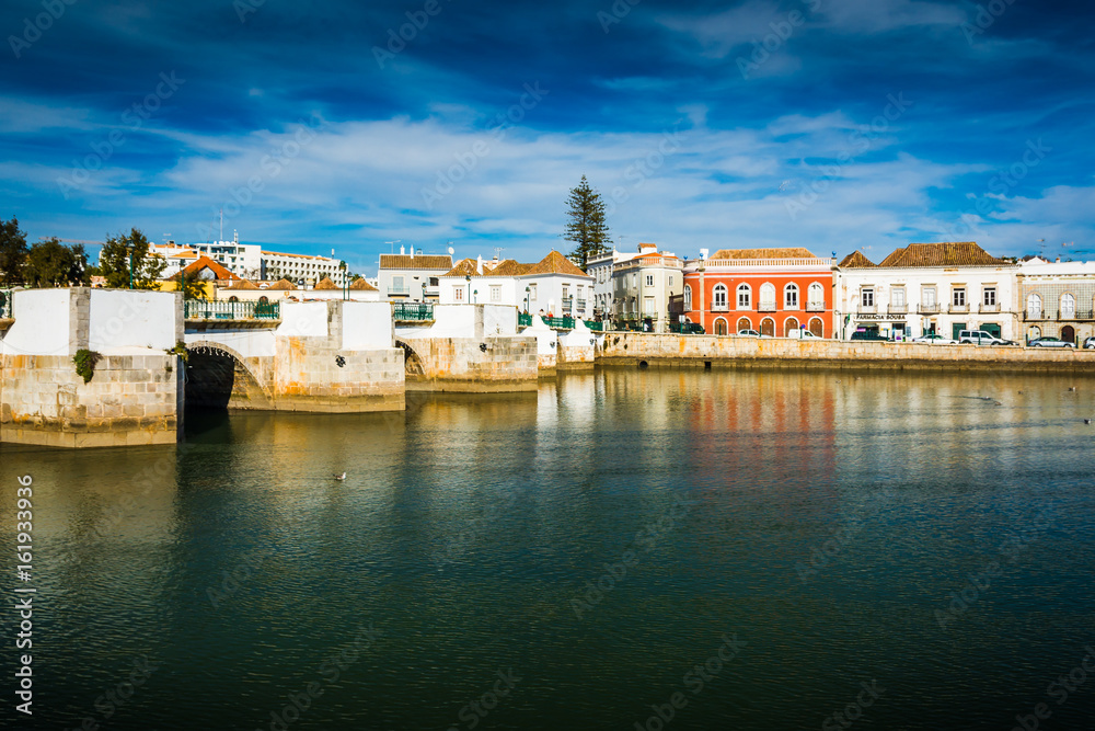 View of Tavira in Portugal