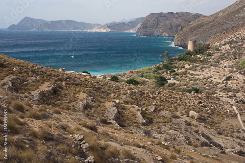 Fototapeta Naklejka Na Ścianę i Meble -  In der Bucht von San Pedro in Andalusien