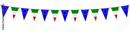 Free Download Banner. Garlands, pennants, Europe, Italy - GFXLoad