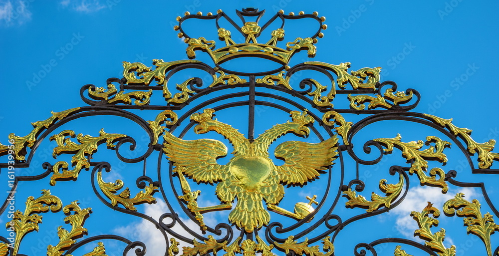 Two-headed eagle - the emblem of the Russian Empire
