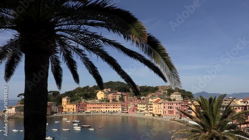 The Silent Bay in Sestri Levante, Liguria, Italy