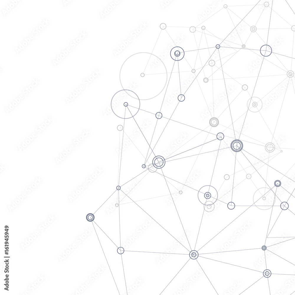 Abstract science and technology design Abstract science and technology design