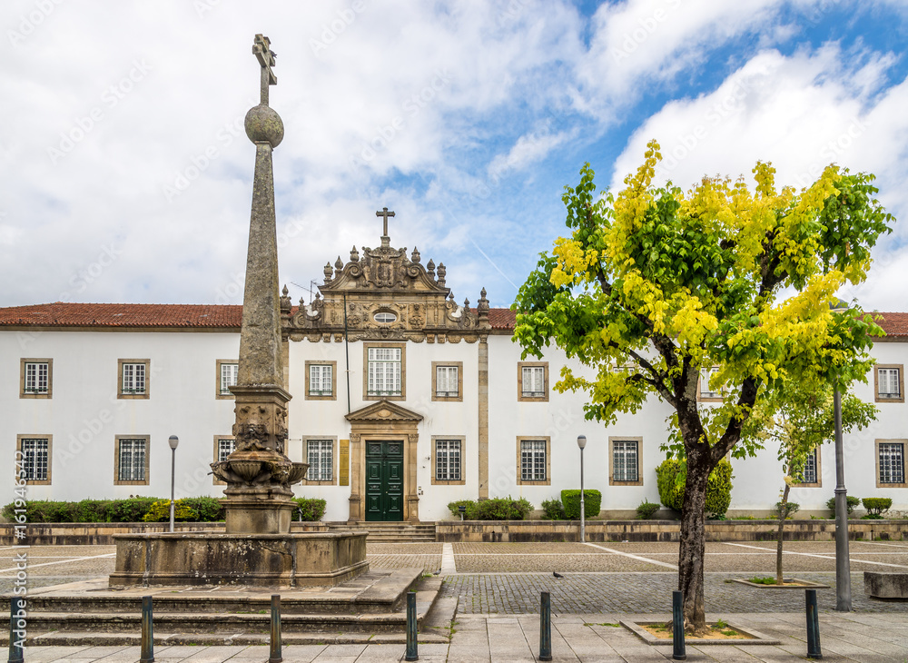 Monastery Sao Pedro near Chapel Nossa Senhora da Torre in Braga ,Portugal