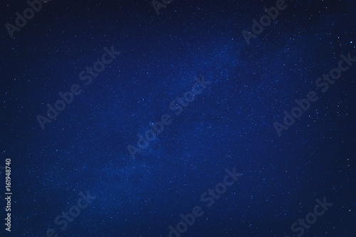 Milky way stars photographed with wide lens. 