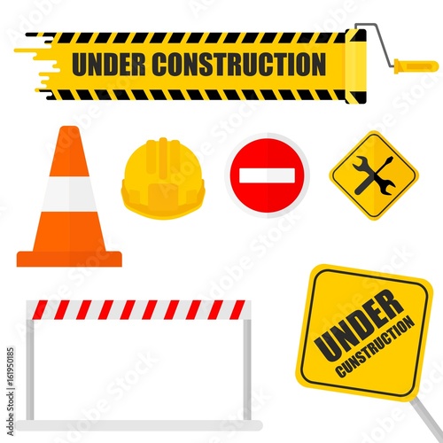 under construction set