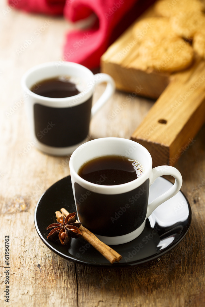 Coffee with cookies Coffee with cookies