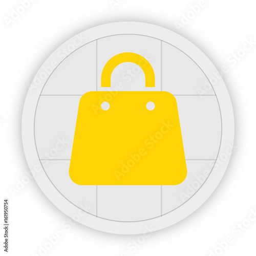 Icon Schaltfläche - Tasche - Warenkorb