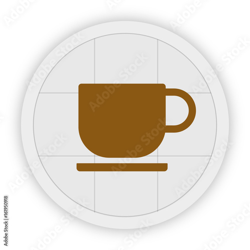 Icon Schaltfläche - Tasse