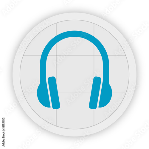 Icon Schaltfläche - Headset