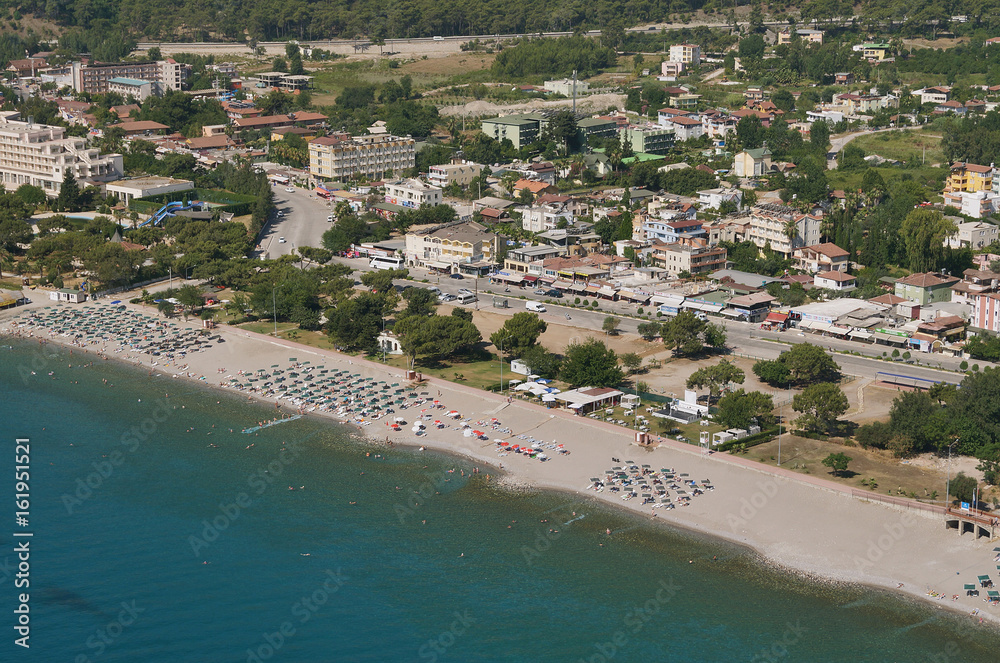 Beachfront resort town of Beldibi. Turkey