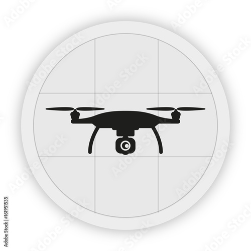 Icon Schaltfläche - Drohne Kamera