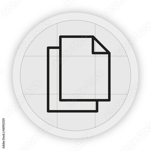 Icon Schaltfläche - Akten