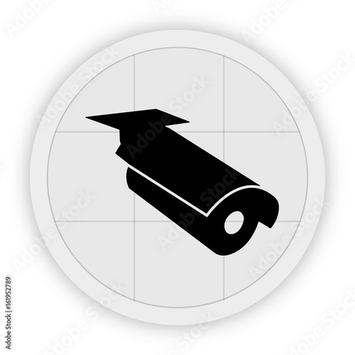 Icon Schaltfläche - Überwachungskamera