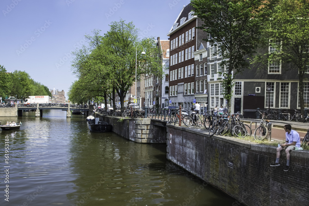 Amsterdam and its canals