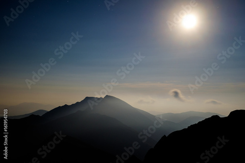 Night Tatras  Slovakia