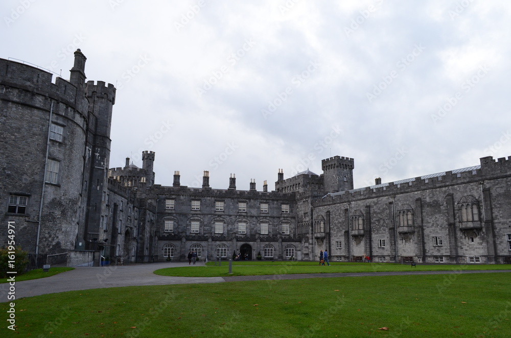 Details of Kilkenny Castle and Its Garden, Ireland