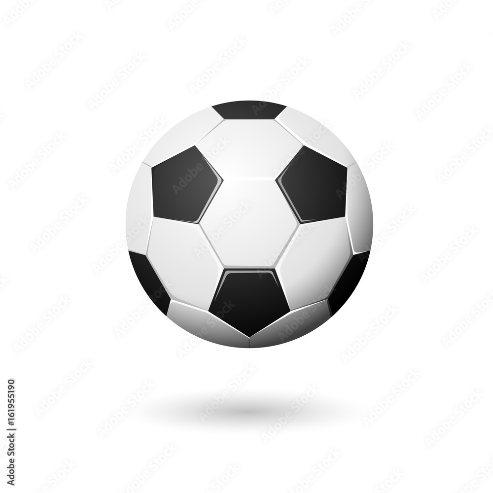 Vector soccer ball