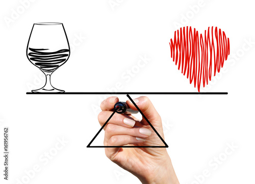 The balance of alcohol and a healthy lifestyle