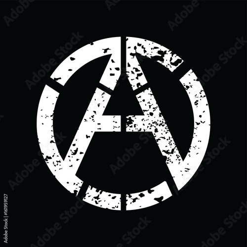 Anarchy Atheism Socialist Logo - Logotype