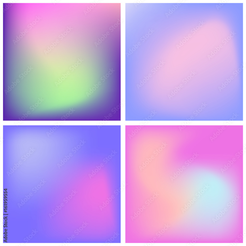 Vector icon set of neon square against white background Vector icon set of neon square against white background