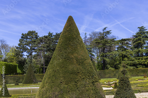 Gardens of chateau of Sceaux, Sceaux, France photo