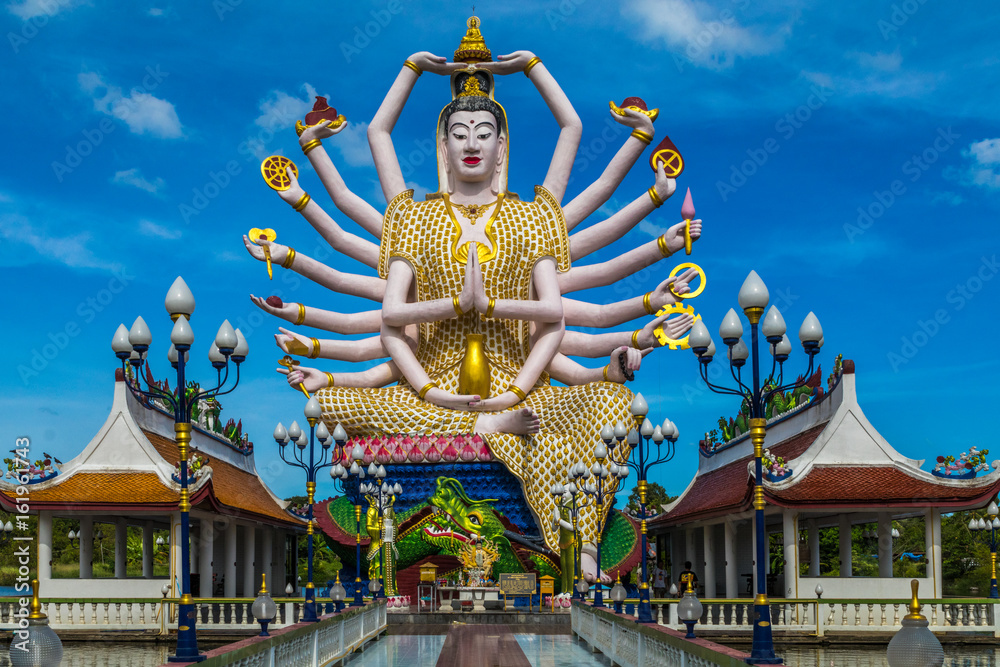 Obraz premium Wat Plai Laem Samui