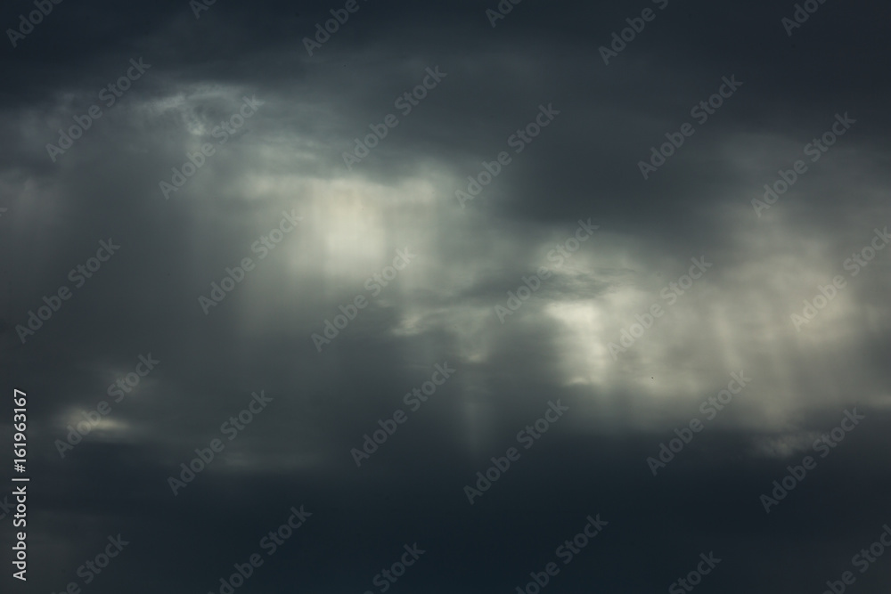 Obraz premium Wolken Panorama